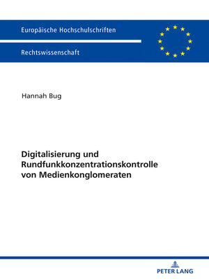 cover image of Digitalisierung und Rundfunkkonzentrationskontrolle von Medienkonglomeraten